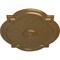 Ekena Millwork Waltz Ceiling Medallion (Fits Canopies up to 4 1/2"), 21 1/4"W x 17 3/8"H x 1"P, Pale Gold CM21WAPAS - alternate 5